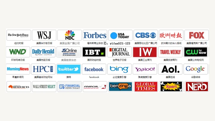 International Media Coverage实例图