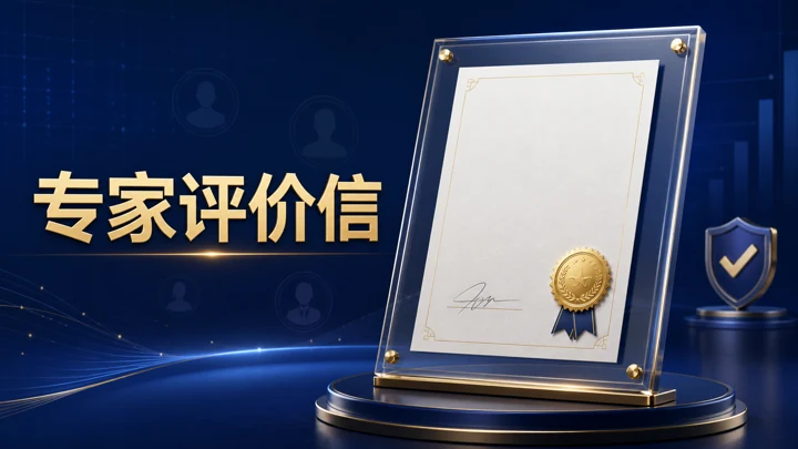 专家评价信实例图