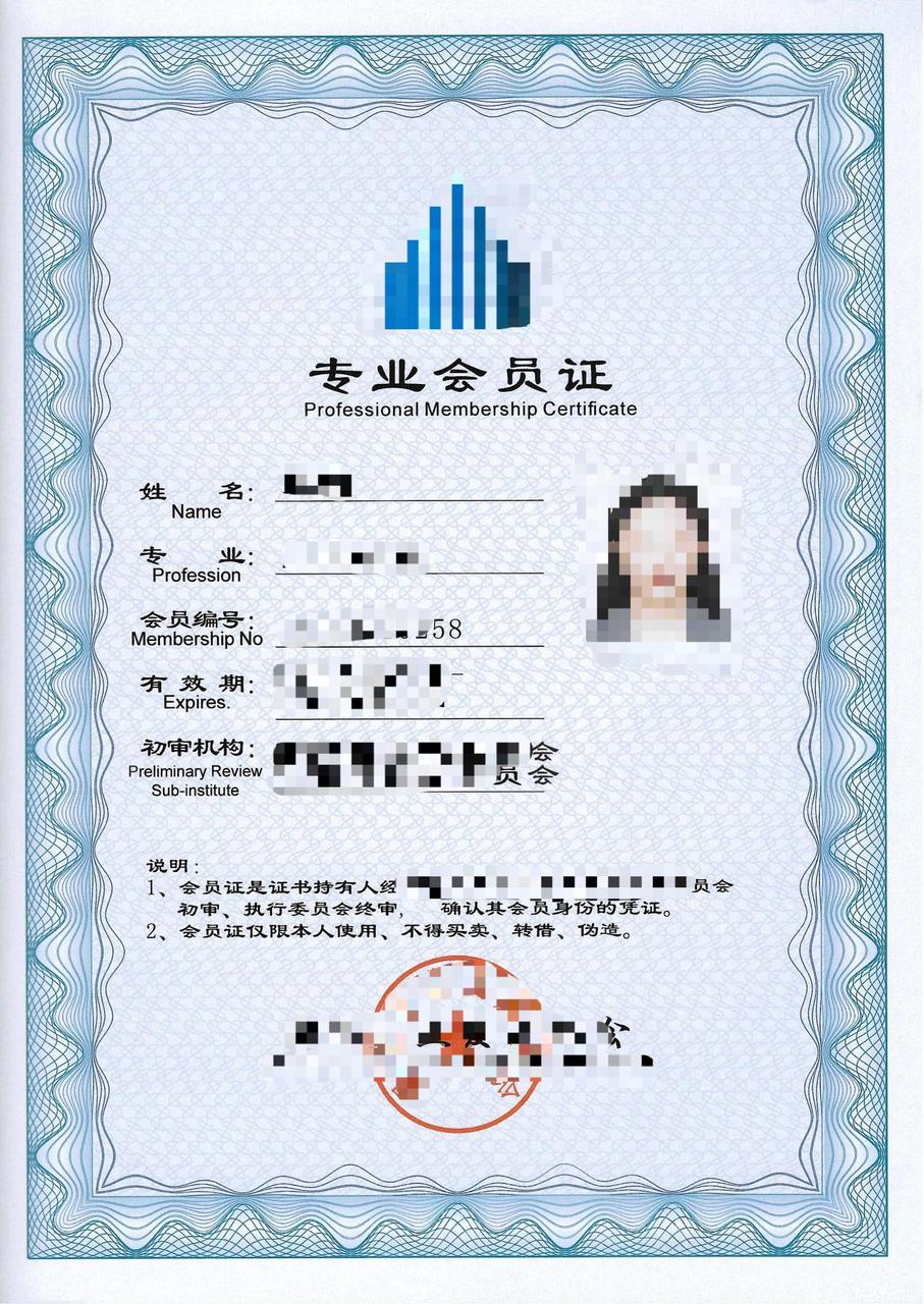 协会会员实例图