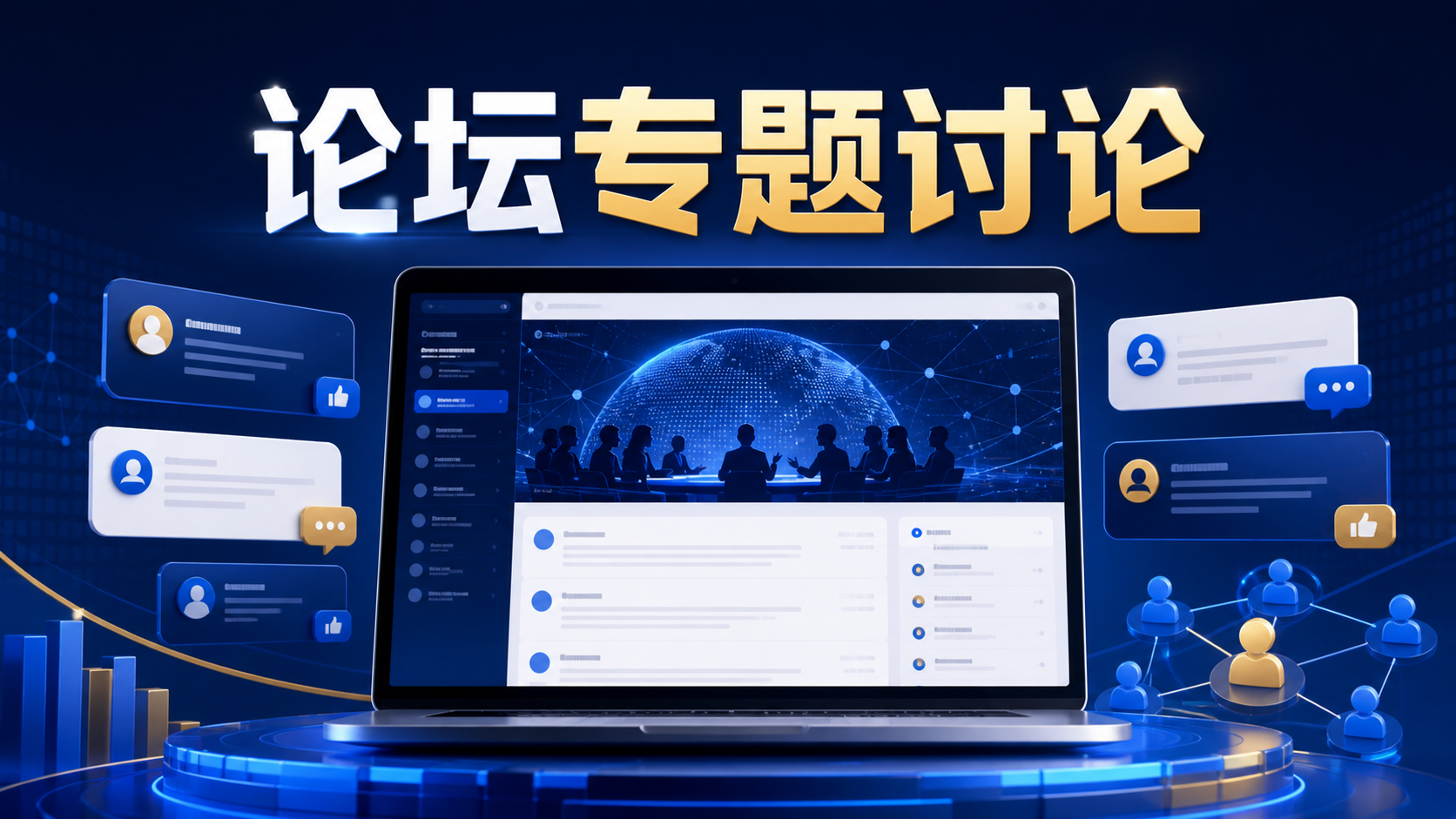 论坛专题讨论实例图
